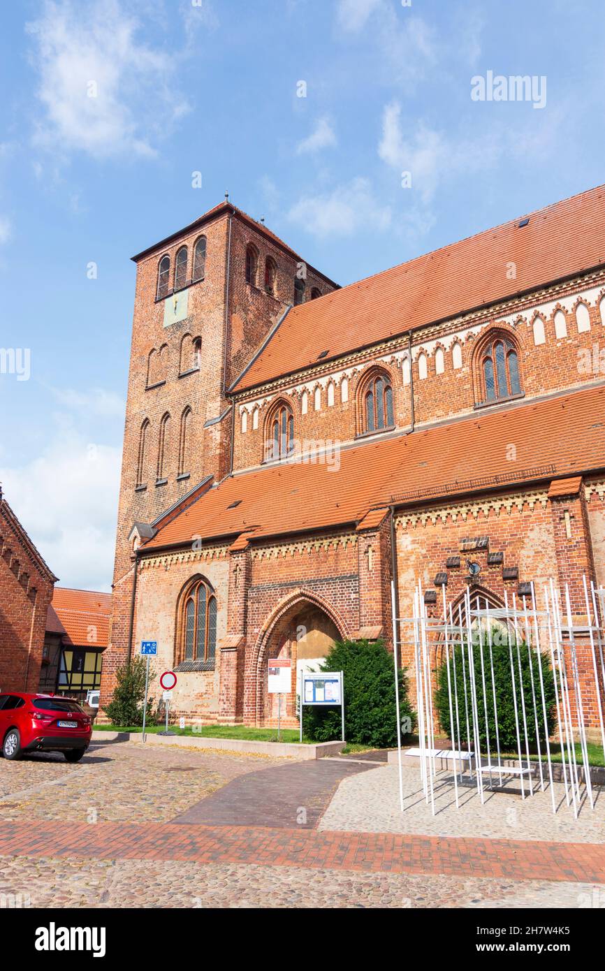 Waren (Müritz): georgenkirche Georg) in Mecklenburgische Seenplatte, Mecklenburgische Seenplatte, Mecklenburg-Vorpommern, Deutschland Stockfoto