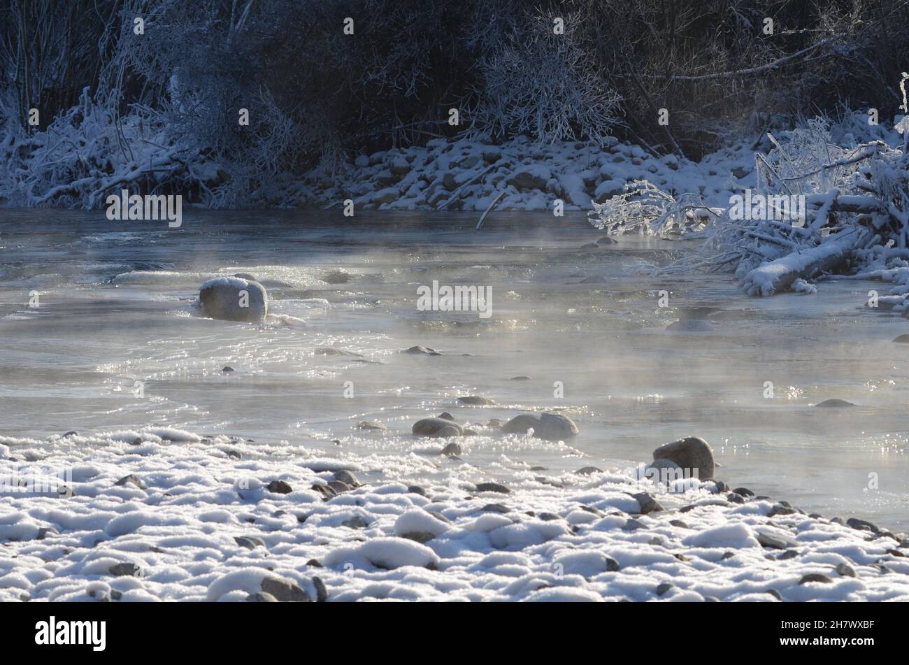 Wild River Bela Slowakei Stockfoto