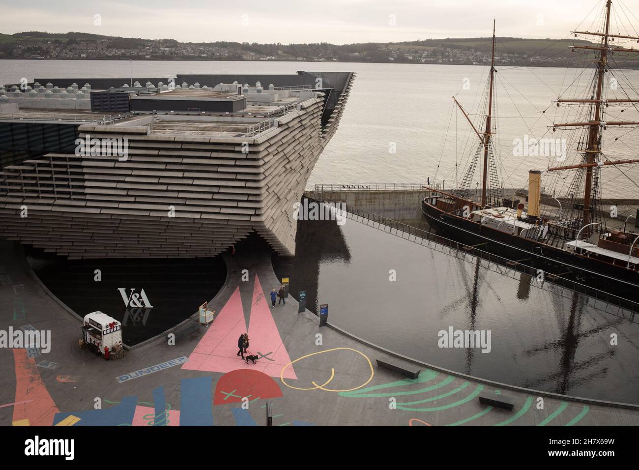 V&A Museum, in Dundee, Schottland, 25th. November 2021. Stockfoto