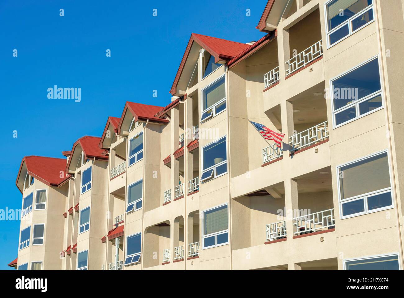 Wohnhaus in Coronado, San Diego, Kalifornien Stockfoto