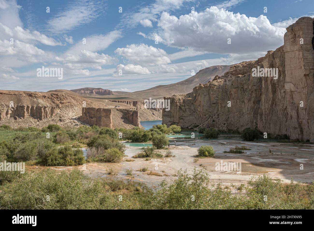 Die Deep Blue Lakes von Band-e-Amir, Afghanistan Stockfoto