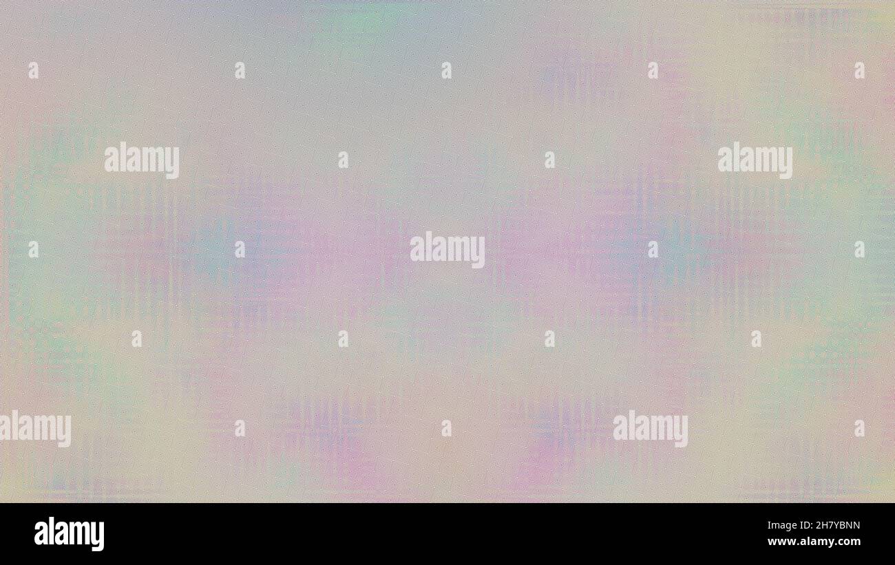 Ein abstrakter psychedelischer Gradient verwischt das Hintergrundbild. Stockfoto