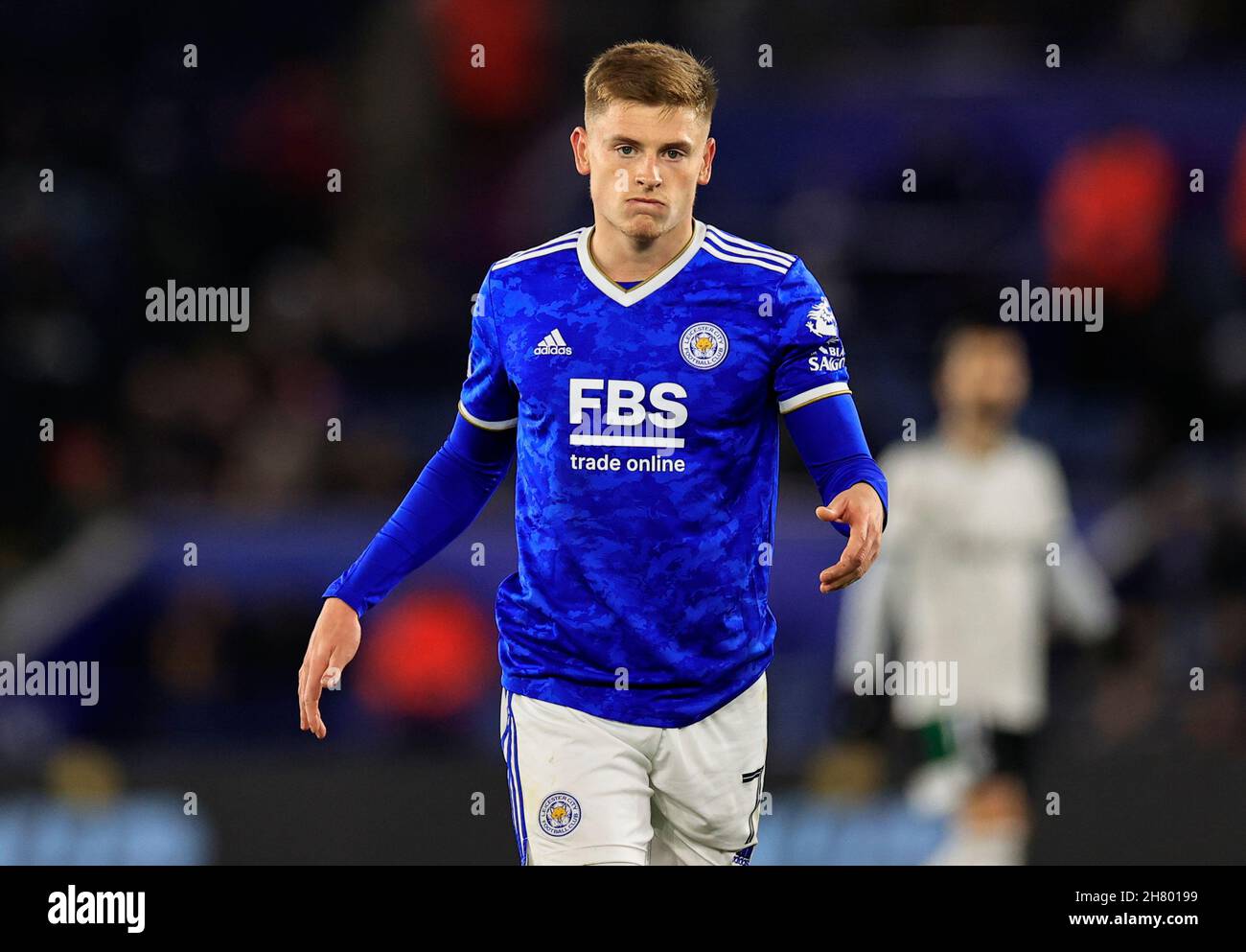 Harvey Barnes #7 von Leicester City Stockfoto