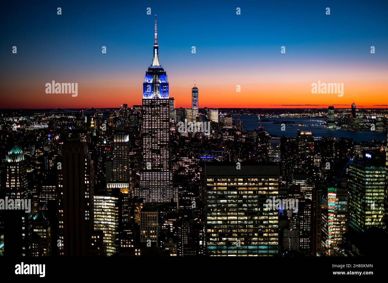 Empire State Building New York City Manhattan Stockfoto