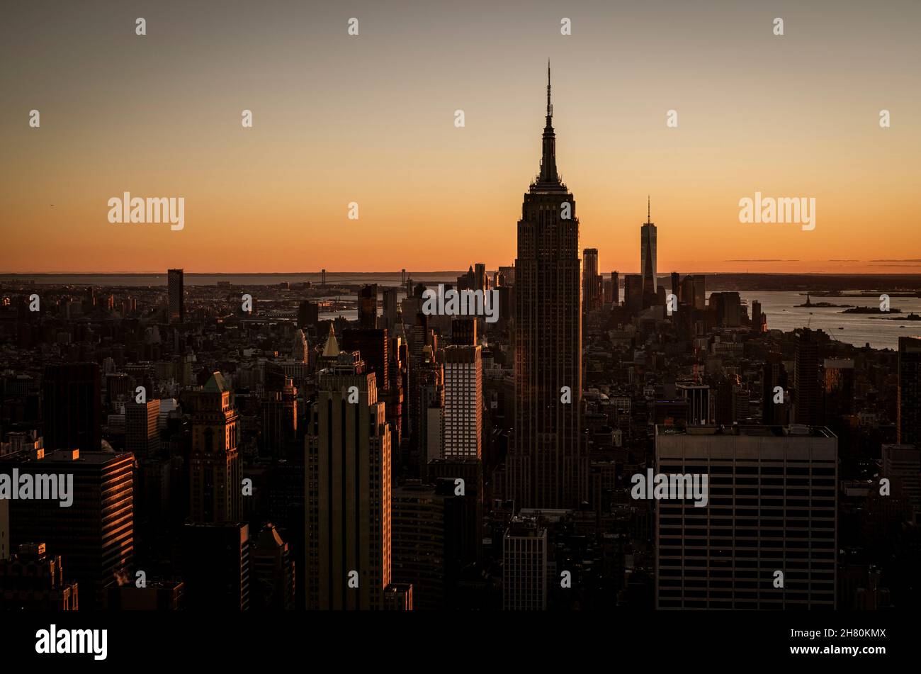 Empire State Building New York City Manhattan Stockfoto