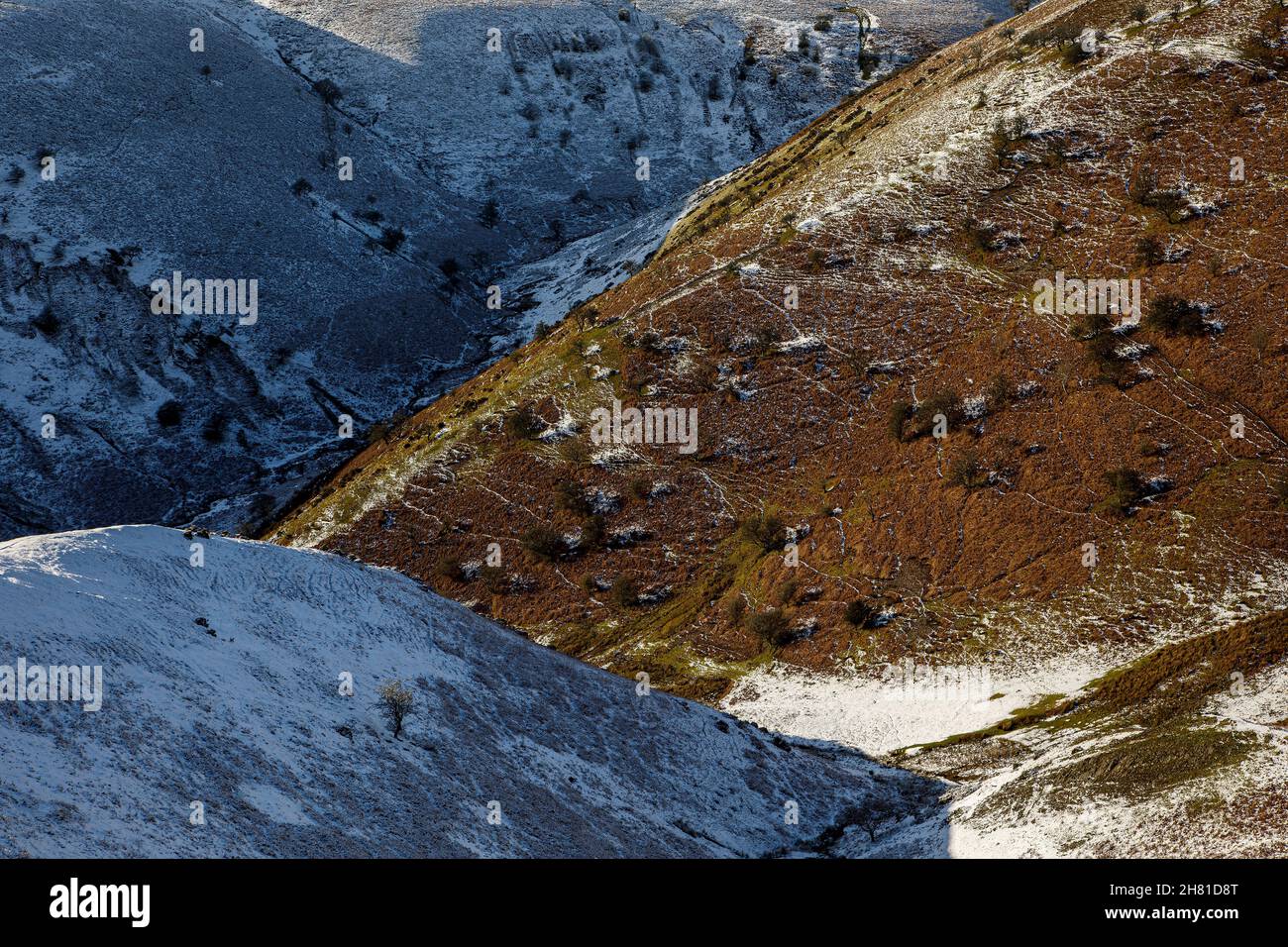 Long Mynd Shropshire, Großbritannien Stockfoto