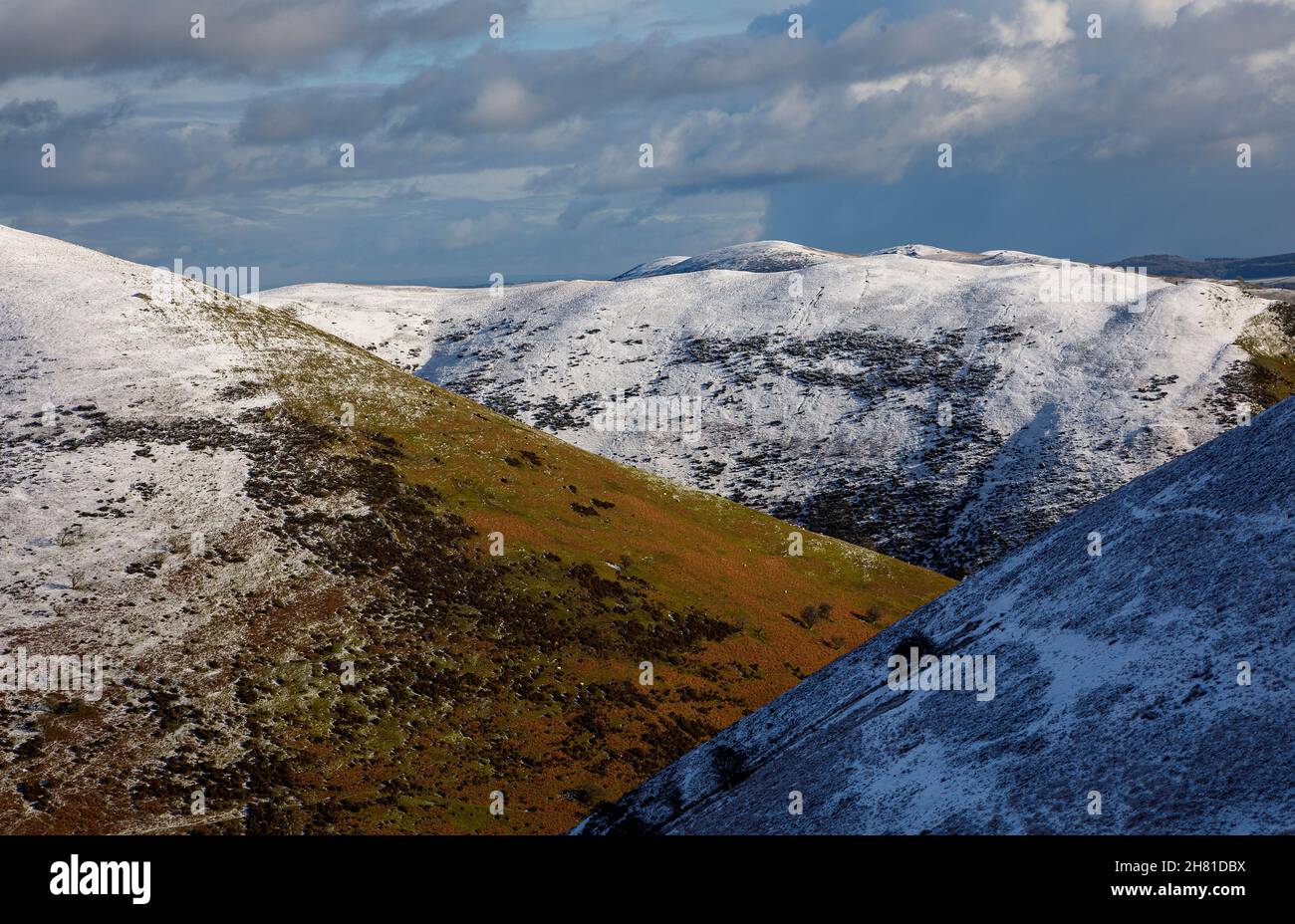 Long Mynd Shropshire, Großbritannien Stockfoto