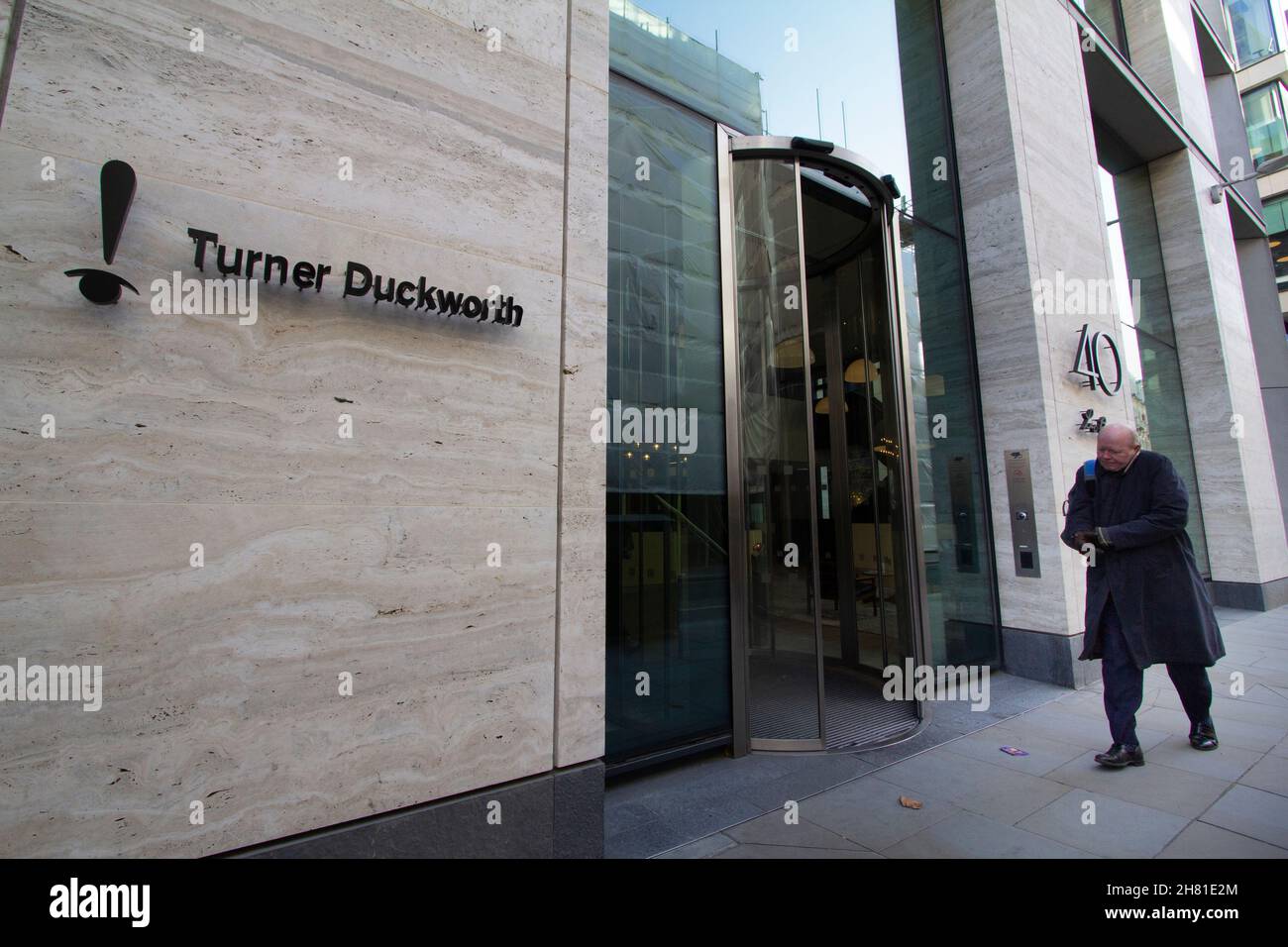 Turner Duckworth ist Teil der Markenbüros der Publicis Groupe in London, Großbritannien Stockfoto