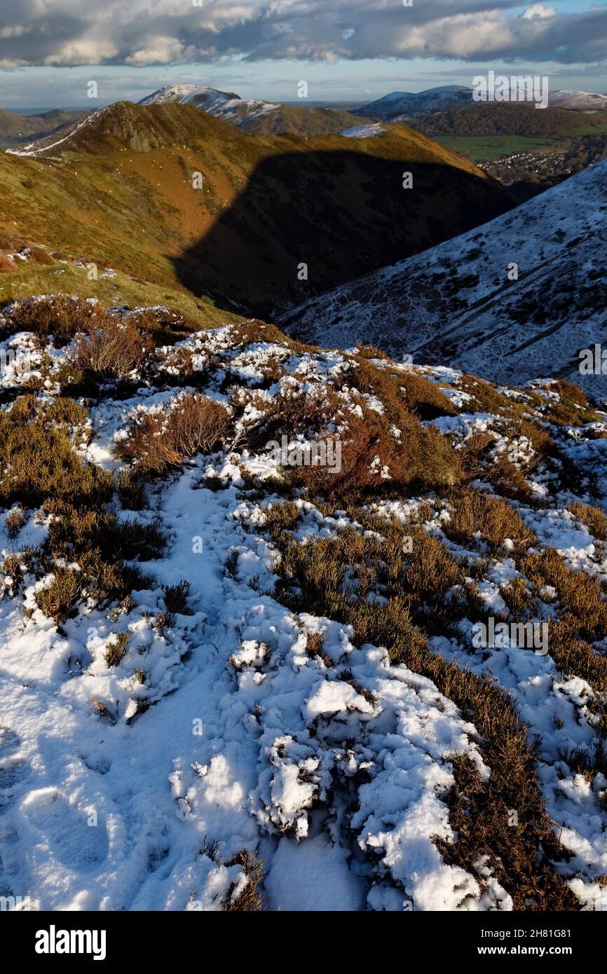 Long Mynd Shropshire, Großbritannien Stockfoto