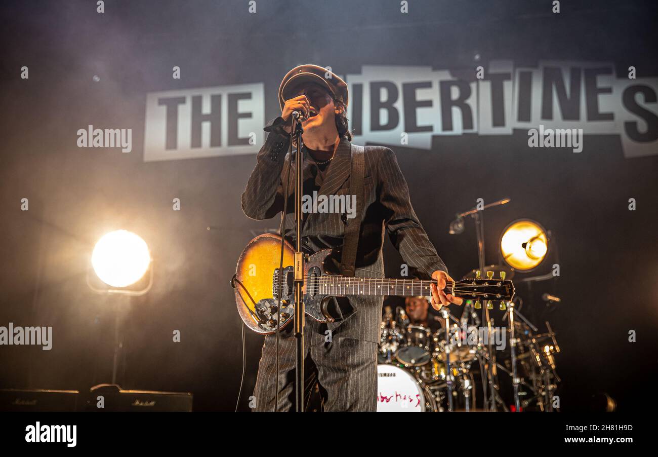 Bournemouth, Großbritannien. 25th. November 2021. Die Libertines an der Akademie O2, Bournemouth, Großbritannien. 25. November 2021.Quelle: Charlie Raven/Alamy Live News Quelle: Charlie Raven/Alamy Live News Stockfoto