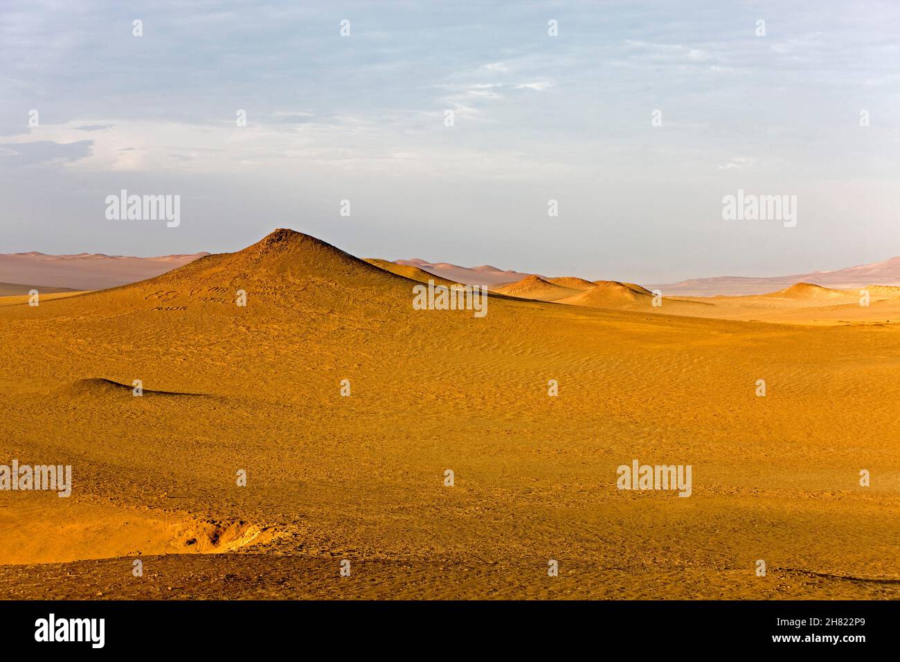 Landschaft im Nationalpark Paracas, Peru Stockfoto