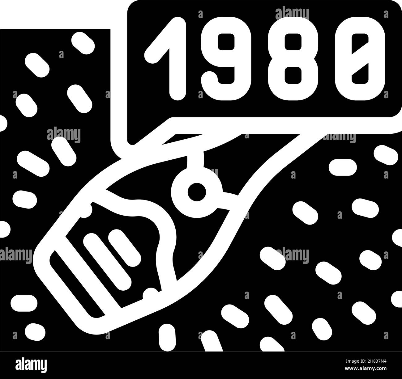 Sammlung Wein Glyphe Symbol Vektor Illustration Stock Vektor