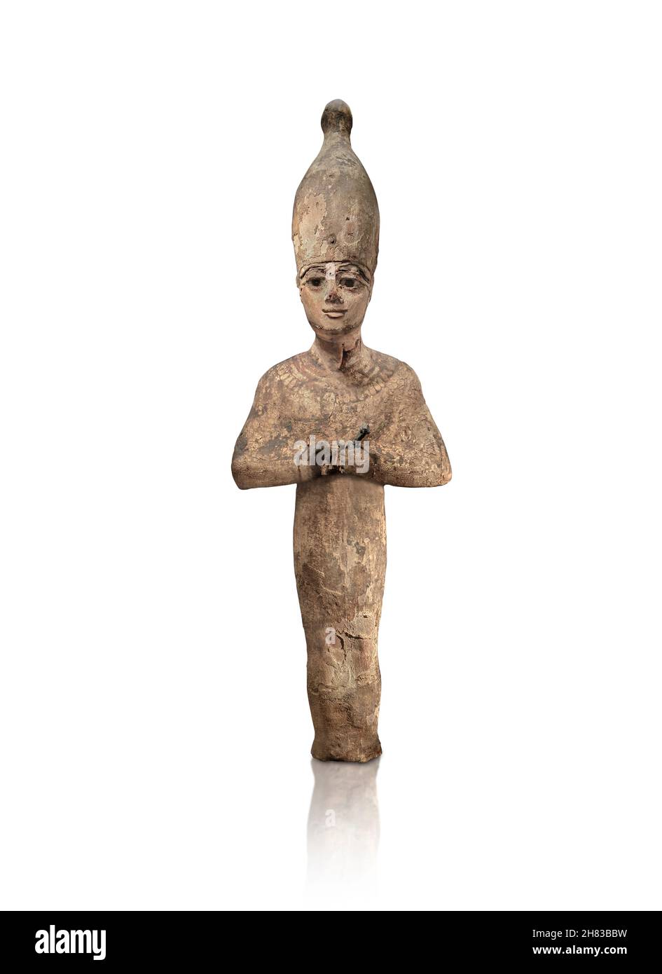 Altägyptische Statue von Osiris, Kunsthistorisches Muesum Vienna Inv. AS 5429 Stockfoto