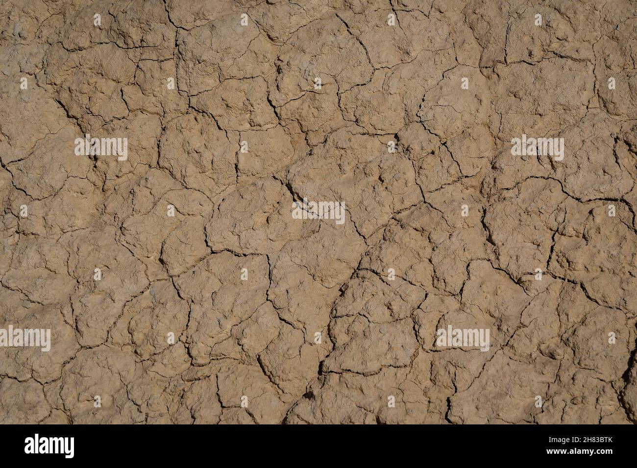 Espagne, Navarra, Arguedas, désert des Bardenas Reales, Parc naturel classé Réserve de Biosphère par l'UNESCO, Castil de tierra, la cheminée de Stockfoto