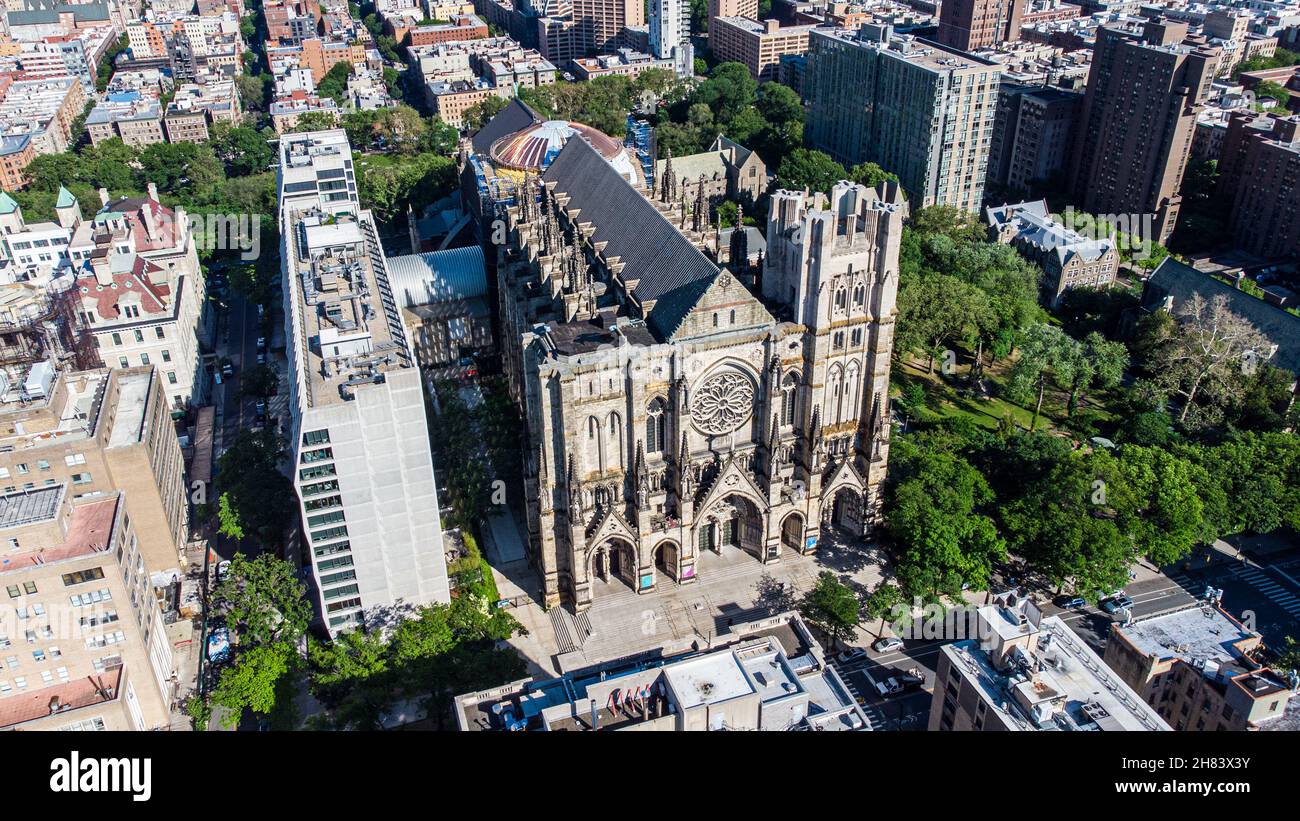 Kathedrale von St. John the Divine, Episcopal Cathedral, UWS, Manhattan, NYC, USA Stockfoto