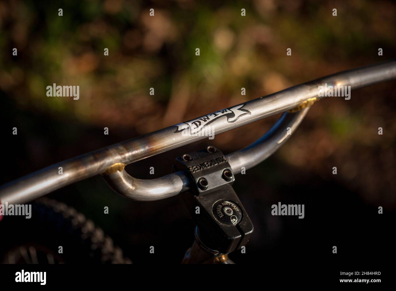 Custom Schwinn klunker Mountainbike modifiziert durch die Vandal Metalworks Stockfoto