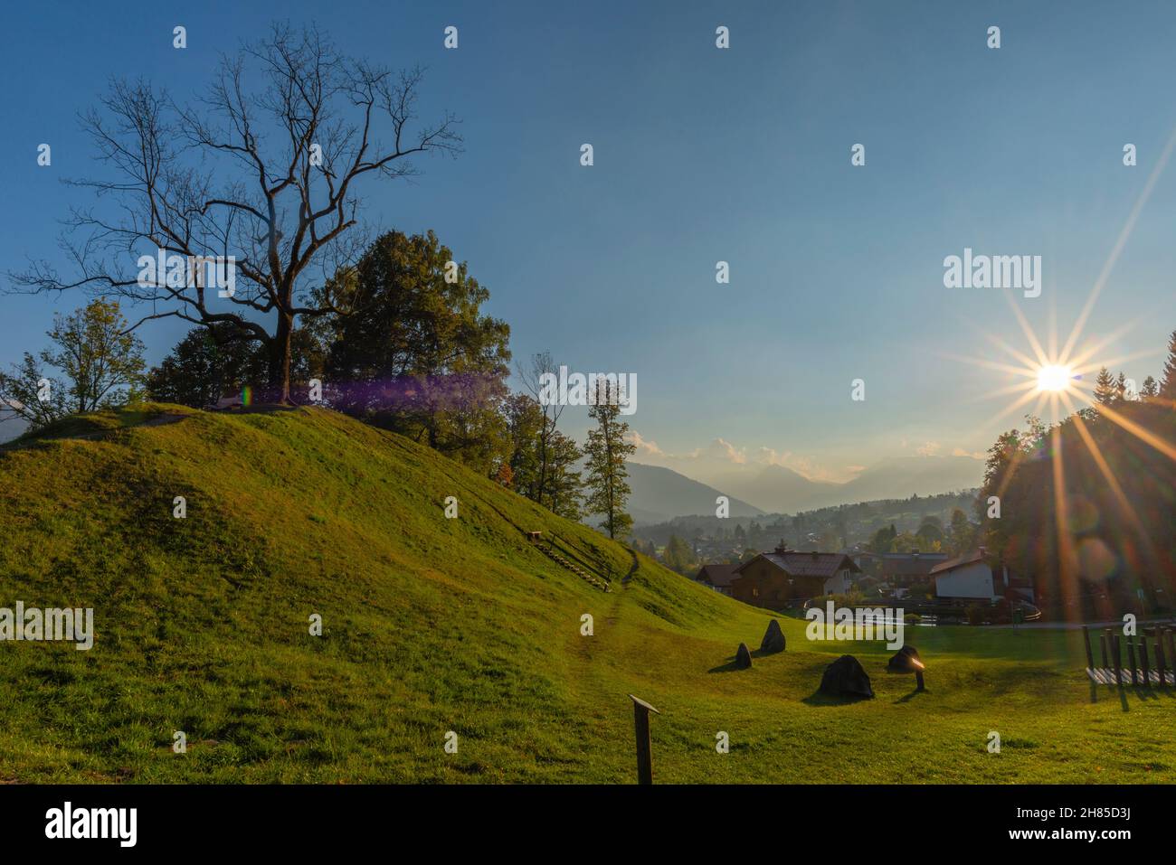 REIT im Winkl, Chiemgau, Oberbayern, Bayrischen Alpen, Süddeutschland, Europa Stockfoto