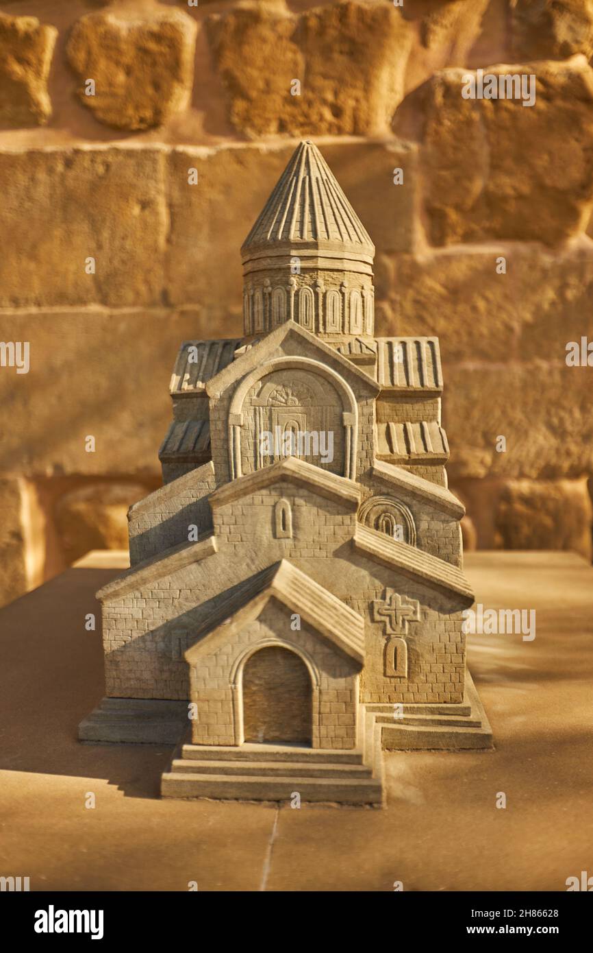 Kathedrale von Svetizchoweli in Mzcheta Georgia Stockfoto