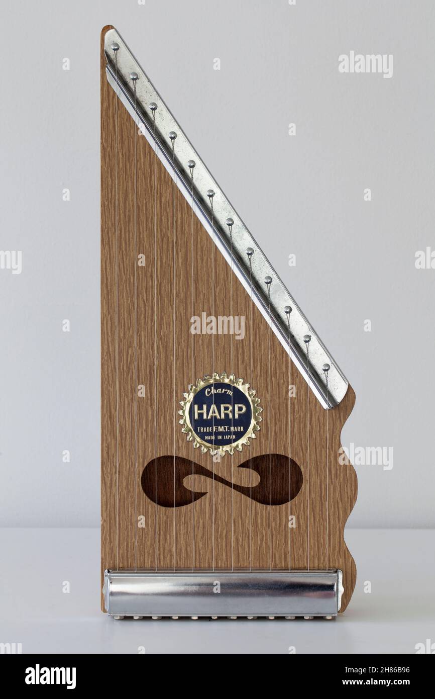 Charm Harfe - Saiteninstrument Stockfoto