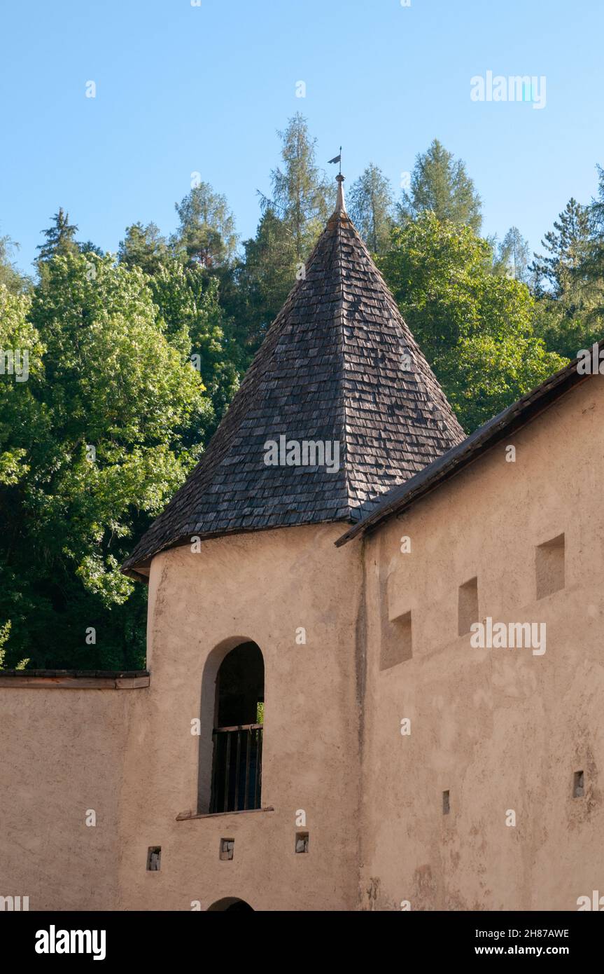 Schloss Landeck (Landeck Schloss und Museum), Tirol, Österreich Stockfoto