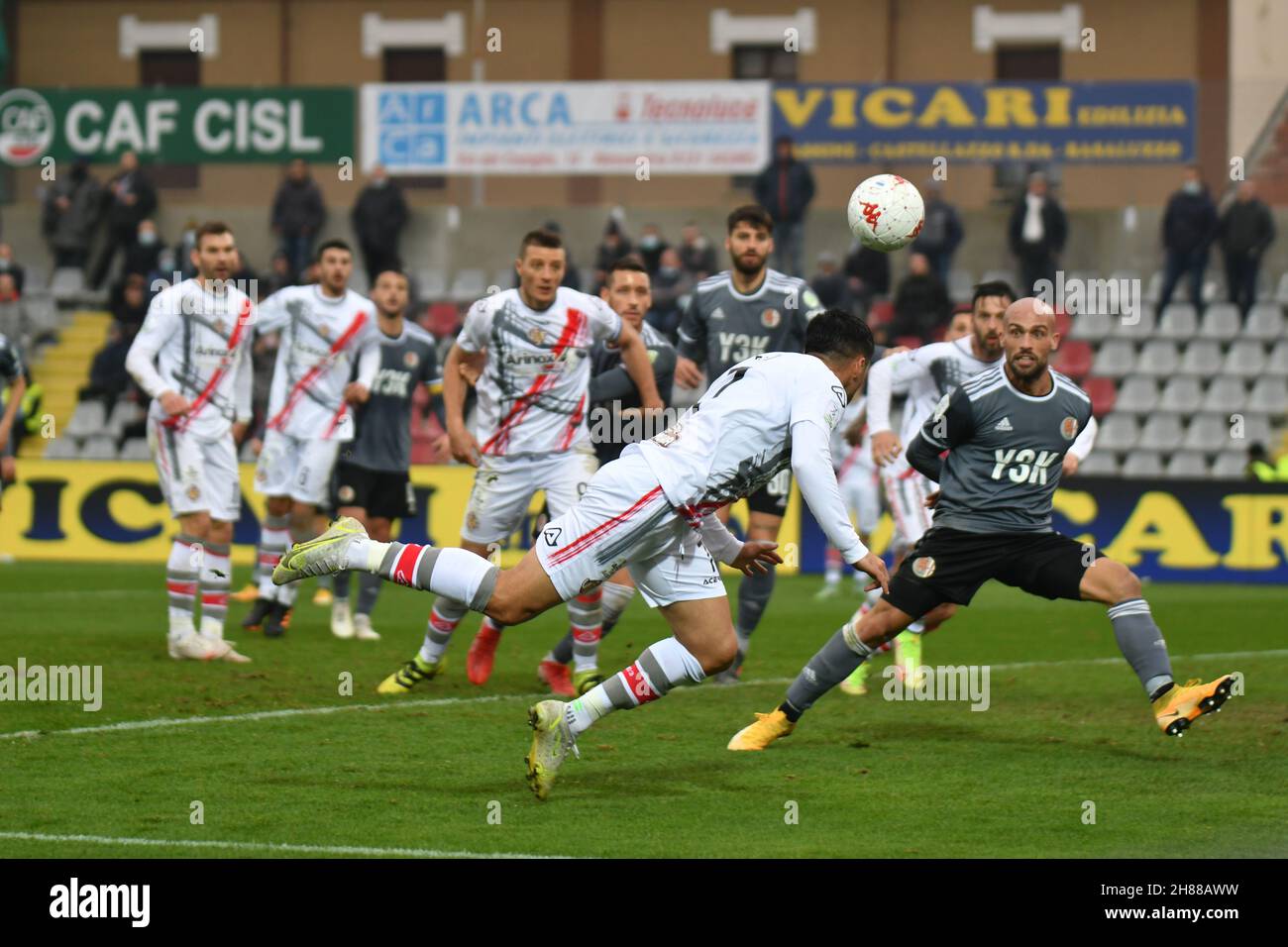 Kopfschuss zur Serie BKT - 14^ Giornata - Alessandria vs Cremonese. (Foto von Andrea Amato/Pacific Press/Sipa USA) Stockfoto