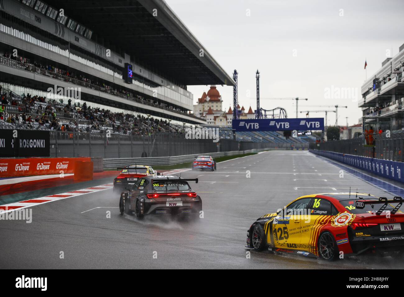 Ambiente während des 2021. FIA WTCR Race of Russia, 8th. Runde des 2021. FIA World Touring Car Cup, auf dem Sotschi Autodrom, vom 27. Bis 28. November 2021 in Sotschi, Russland- Foto Xavi Bonilla / DPPI - Foto: Xavi Bonilla/DPPI/LiveMedia Stockfoto