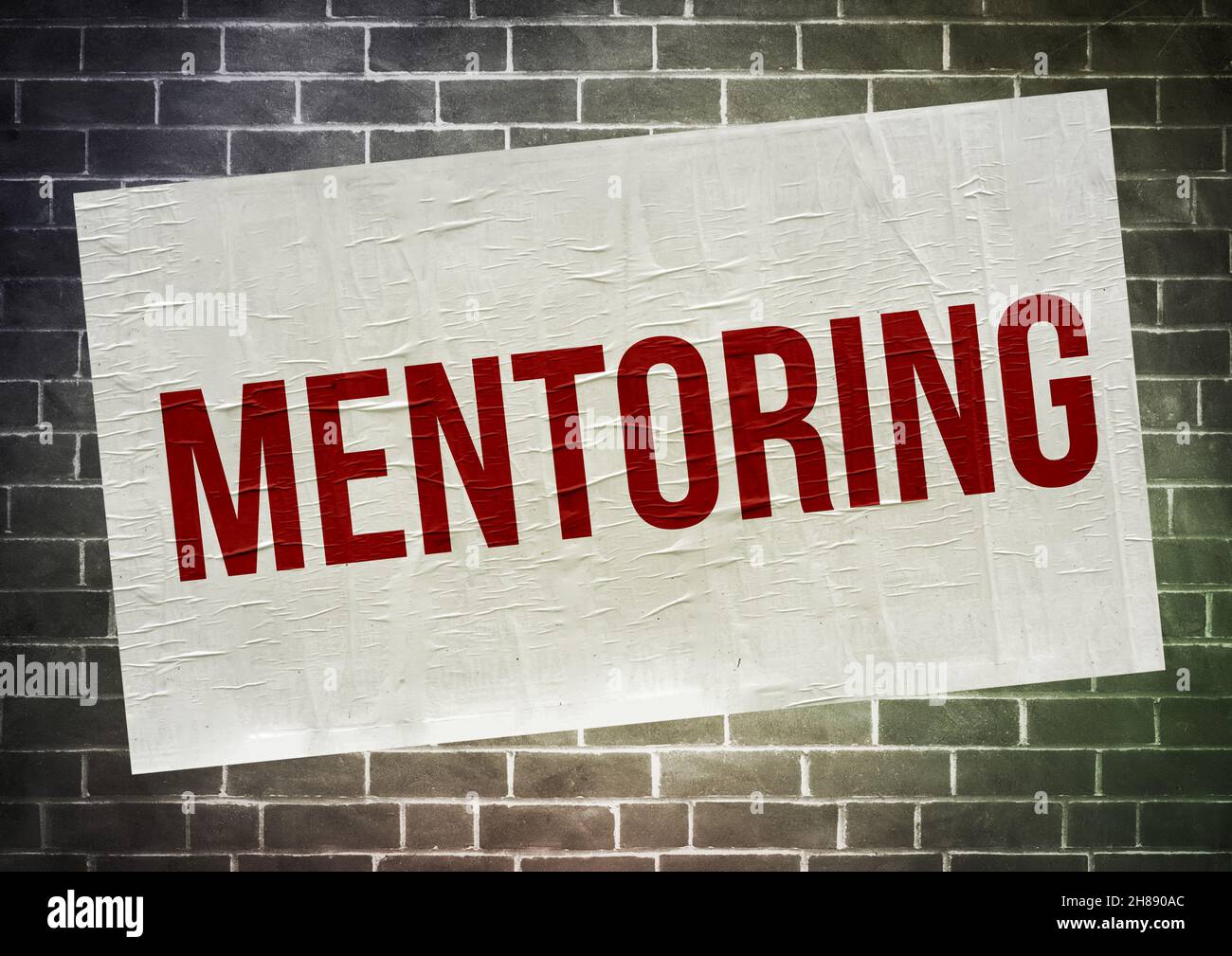 Mentoring-Beratung Stockfoto