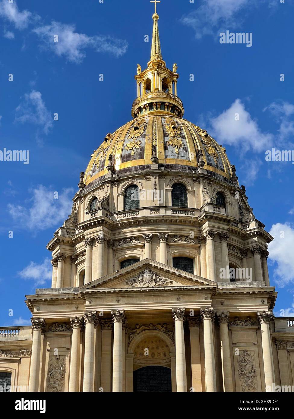 Kuppel der Invaliden - frankreich - paris Stockfoto