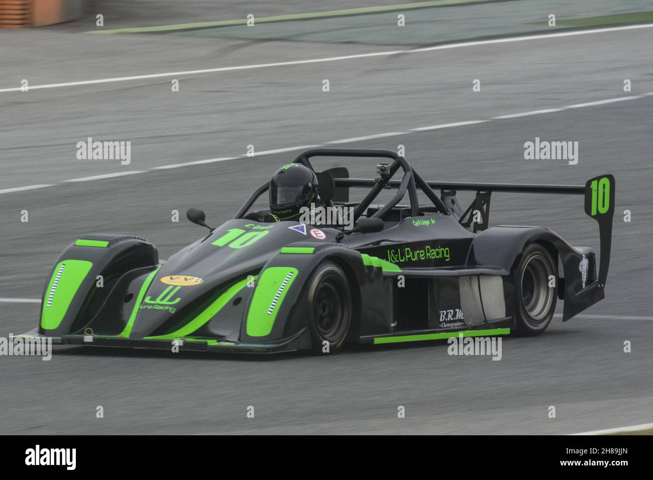 BARCELONA, SPANIEN - 09. Okt 2021: Die V de V Endurance Series 2016 Meisterschaft, der Funyo Rennwagen Stockfoto