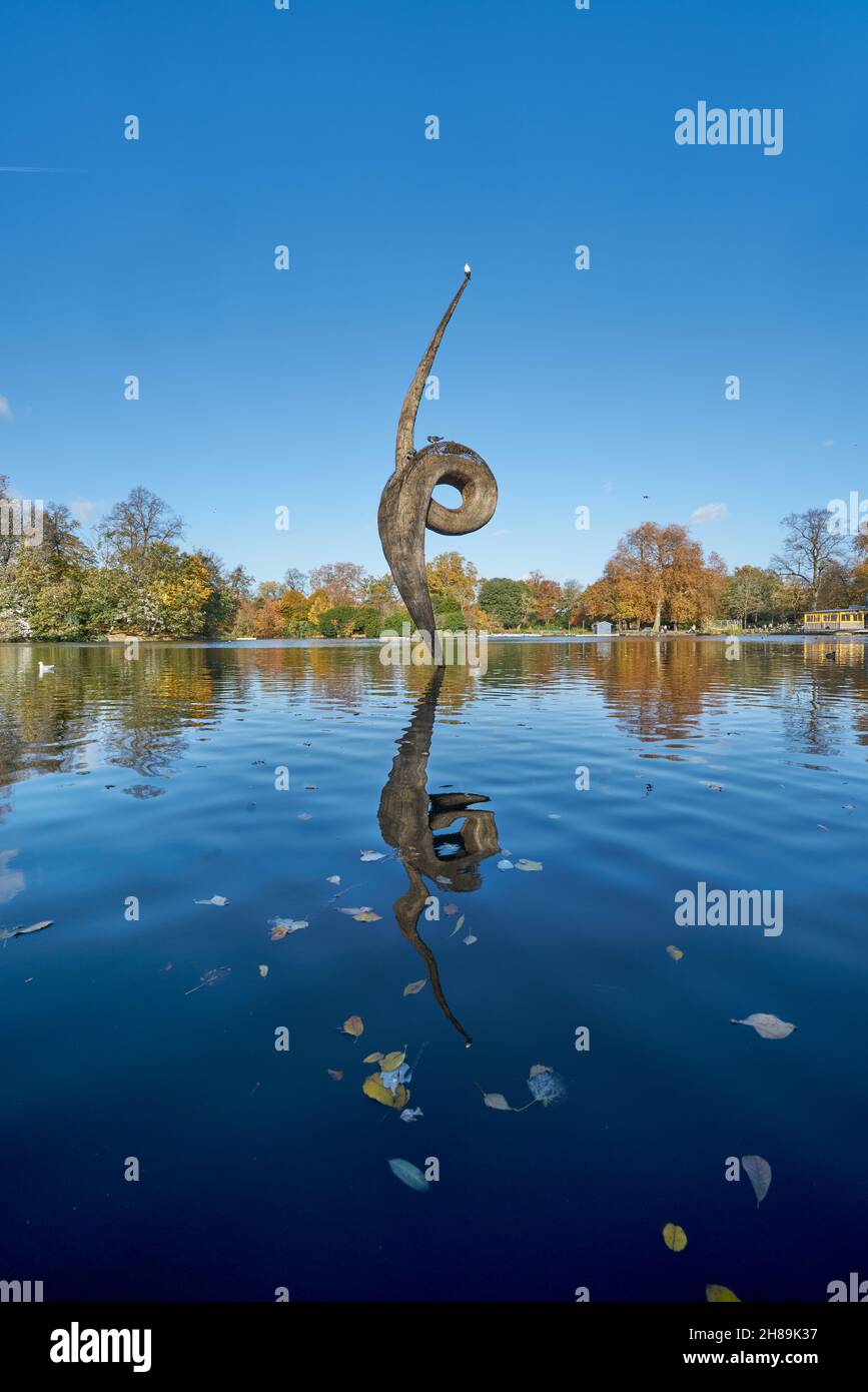 victoria Park östlich von london Stockfoto