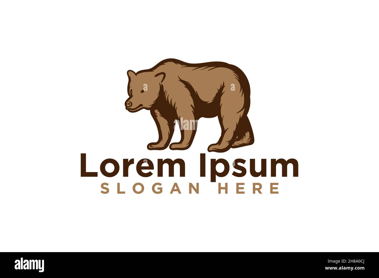 Tragen Logo Designs, Vektor, Abbildung Stock Vektor