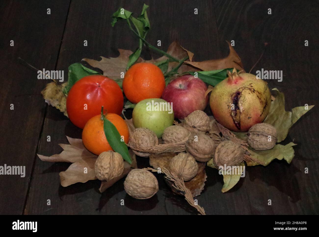 Herbst, Farben und Aromen Stockfoto