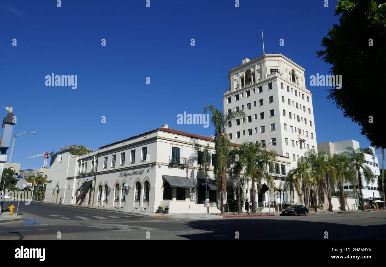 Los Angeles, California, USA 27th November 2021 Eine allgemeine Sicht der Atmosphäre des Hollywood Athletic Club, zu dessen Mitgliedern Charlie Chaplin, Errol Flynn, John Wayne, Walt Disney, Cecil B. DeMille, Cornel Wilde, Humphrey Bogart, Clark Gable, Howard Hughes, Joan Crawford, Rudolph Valentino, Mae West und viele mehr, am 27. November 2021 am 6525 Sunset Blvd in Los Angeles, Kalifornien, USA. Foto von Barry King/Alamy Stockfoto Stockfoto