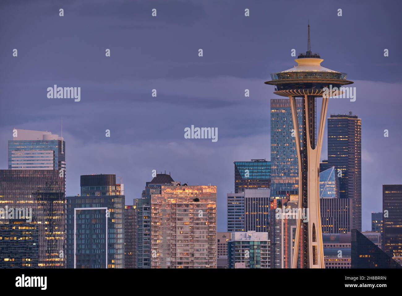 Seattle Space Needle Turm Stockfoto