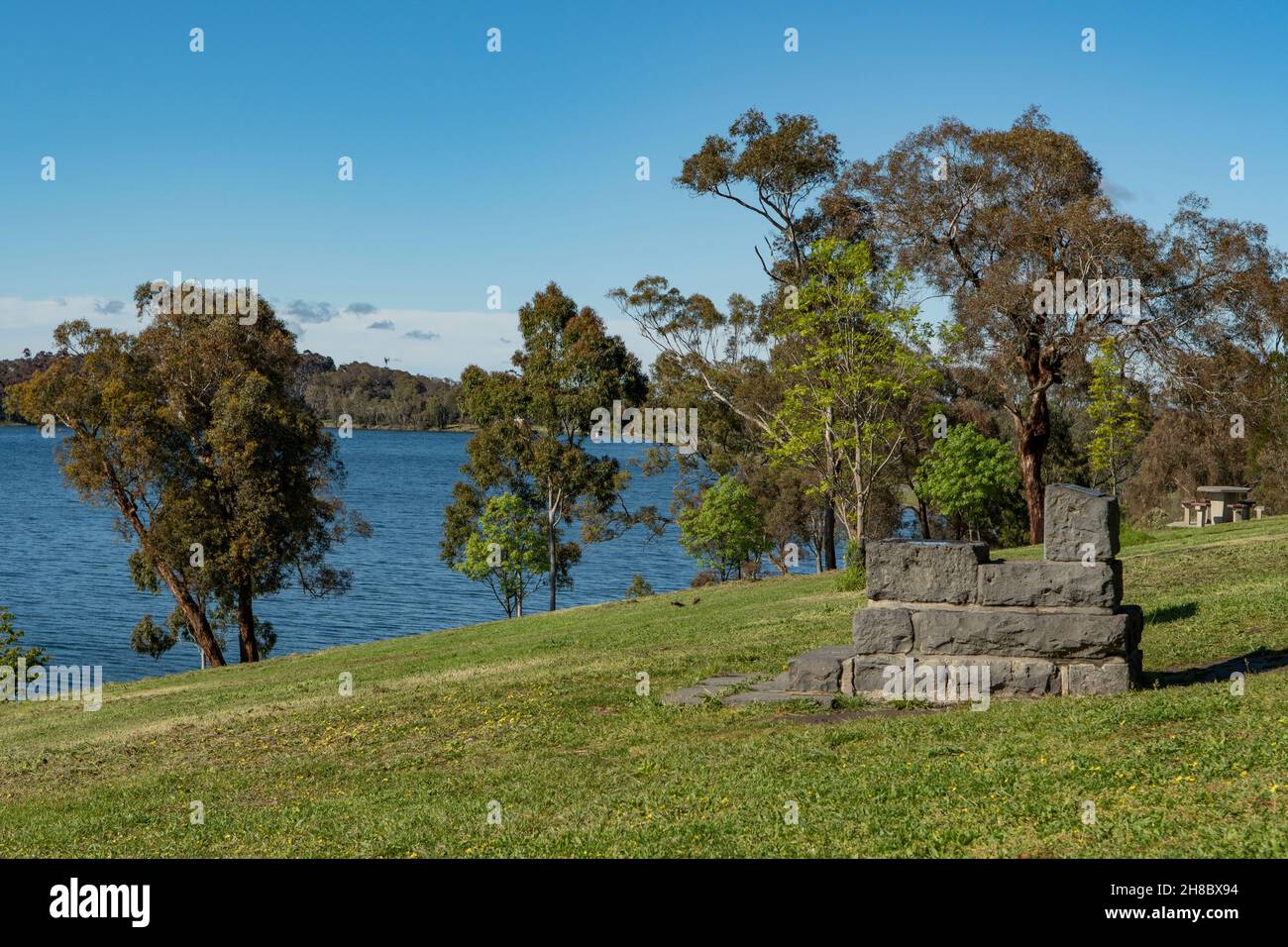 Yan Yean Reservoir, Yan Yean, Victoria, Australien Stockfoto