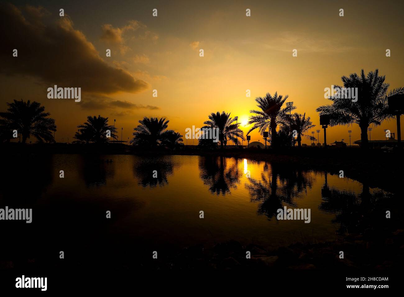 Bahrain International Circuit Stockfoto