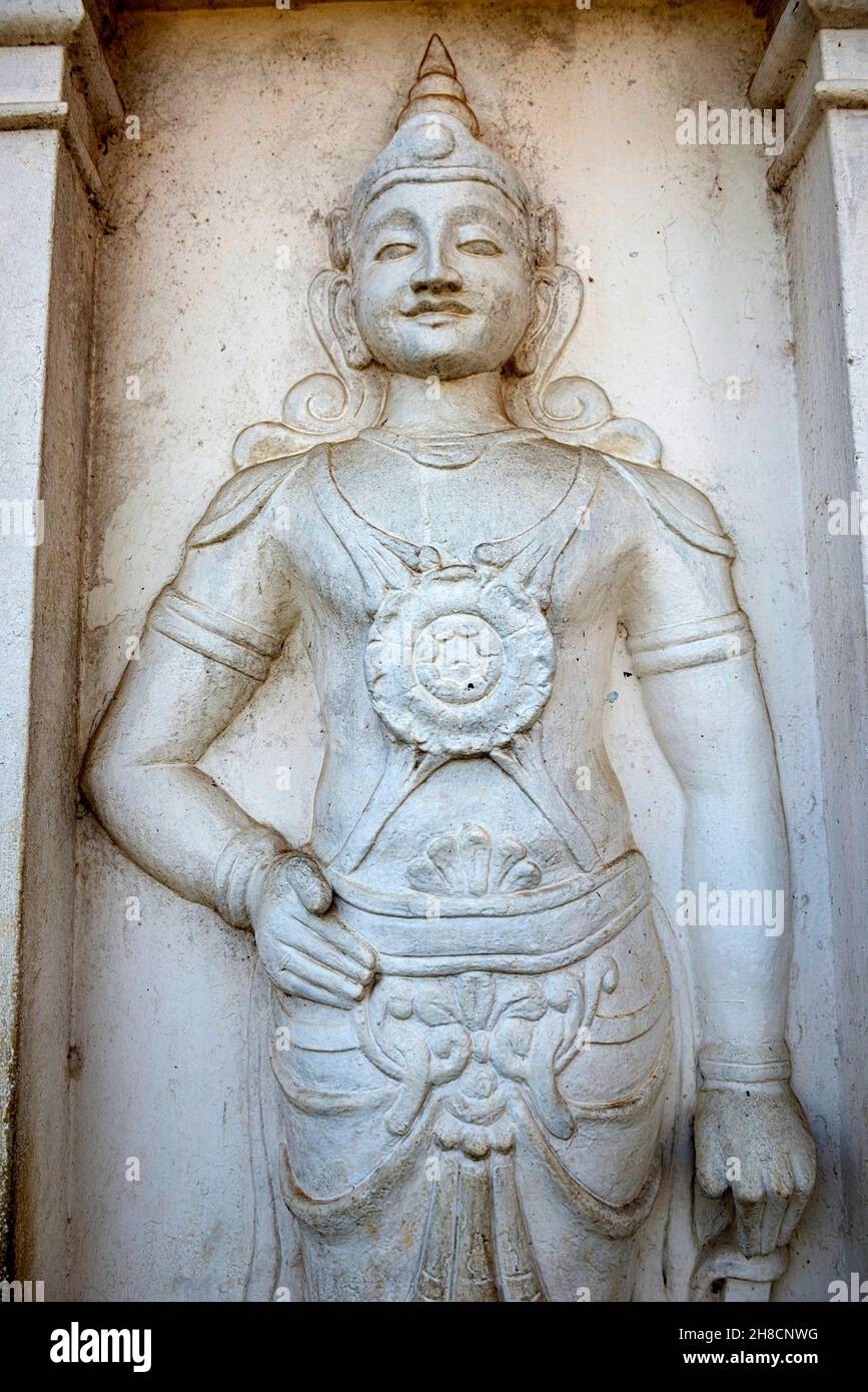 Sri Lanka, Provinz Uva, Kirinda, ville, Staadt, Stadt, viharaya Tempel, Tempel, Tempel Stockfoto