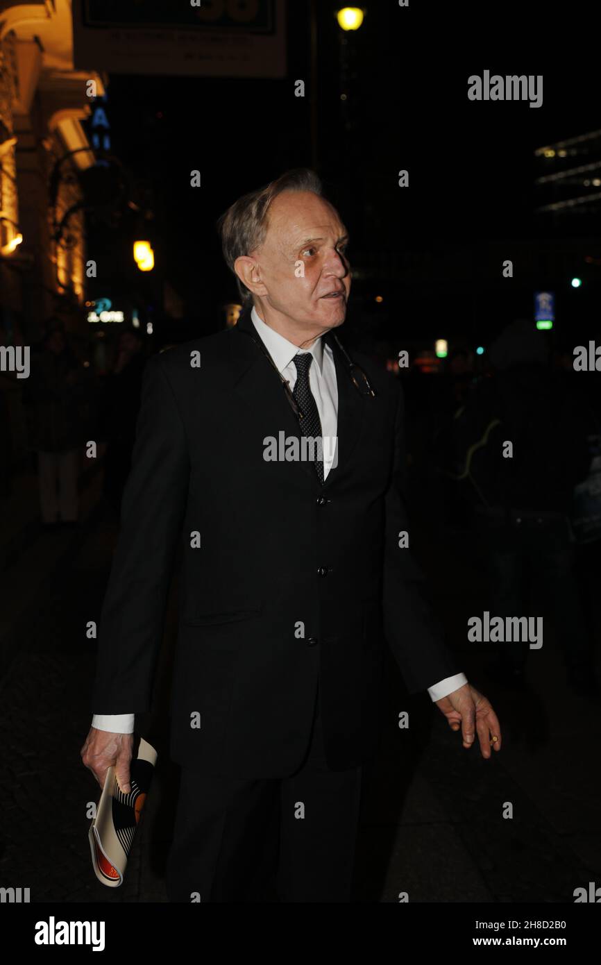 Georg Preuße bei der Premiere des Musicals 'Ku'damm 56 - das Musical' im Stage Theater des Westens. Berlin, 28.11.2021 Stockfoto