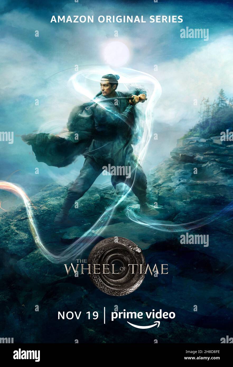 USA. Daniel Henney im (C)Amazon Video der neuen Serie : The Wheel of Time  (2021) . Handlung: Eine Frau namens Moiraine, die in einer Welt voller  Fantasie lebt, in der Magie existiert,