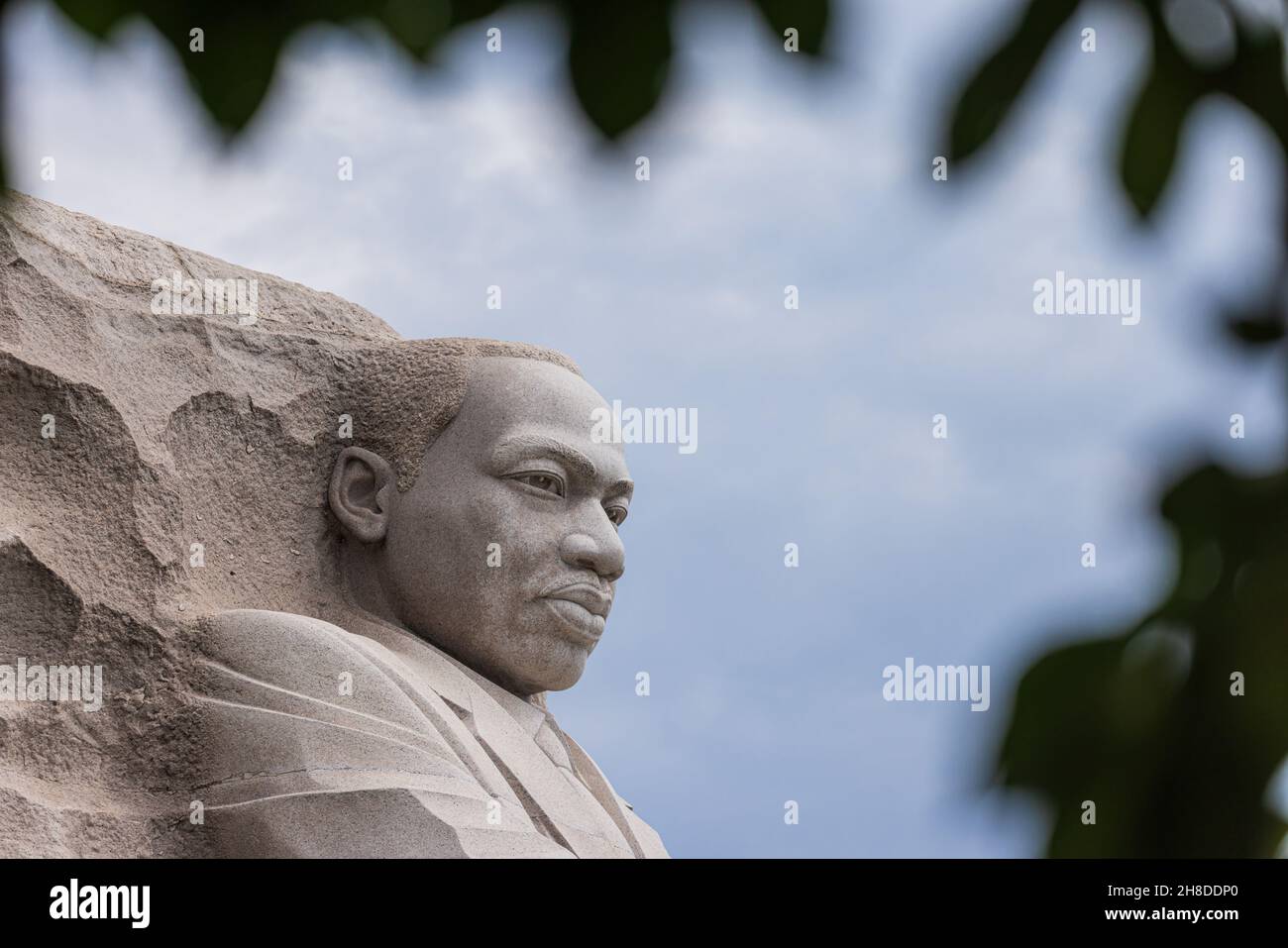 Martin Luther King Memorial Statue in Washington, D.C. Stockfoto