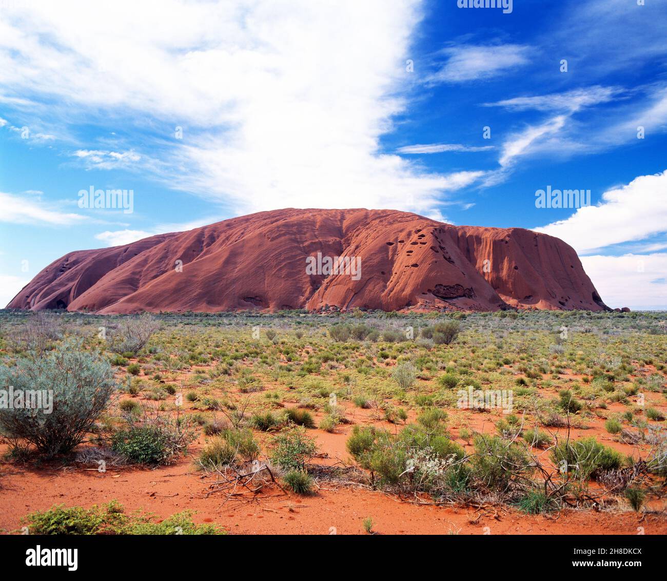 Australien. Northern Territory. Uluru (Ayers Rock). Stockfoto