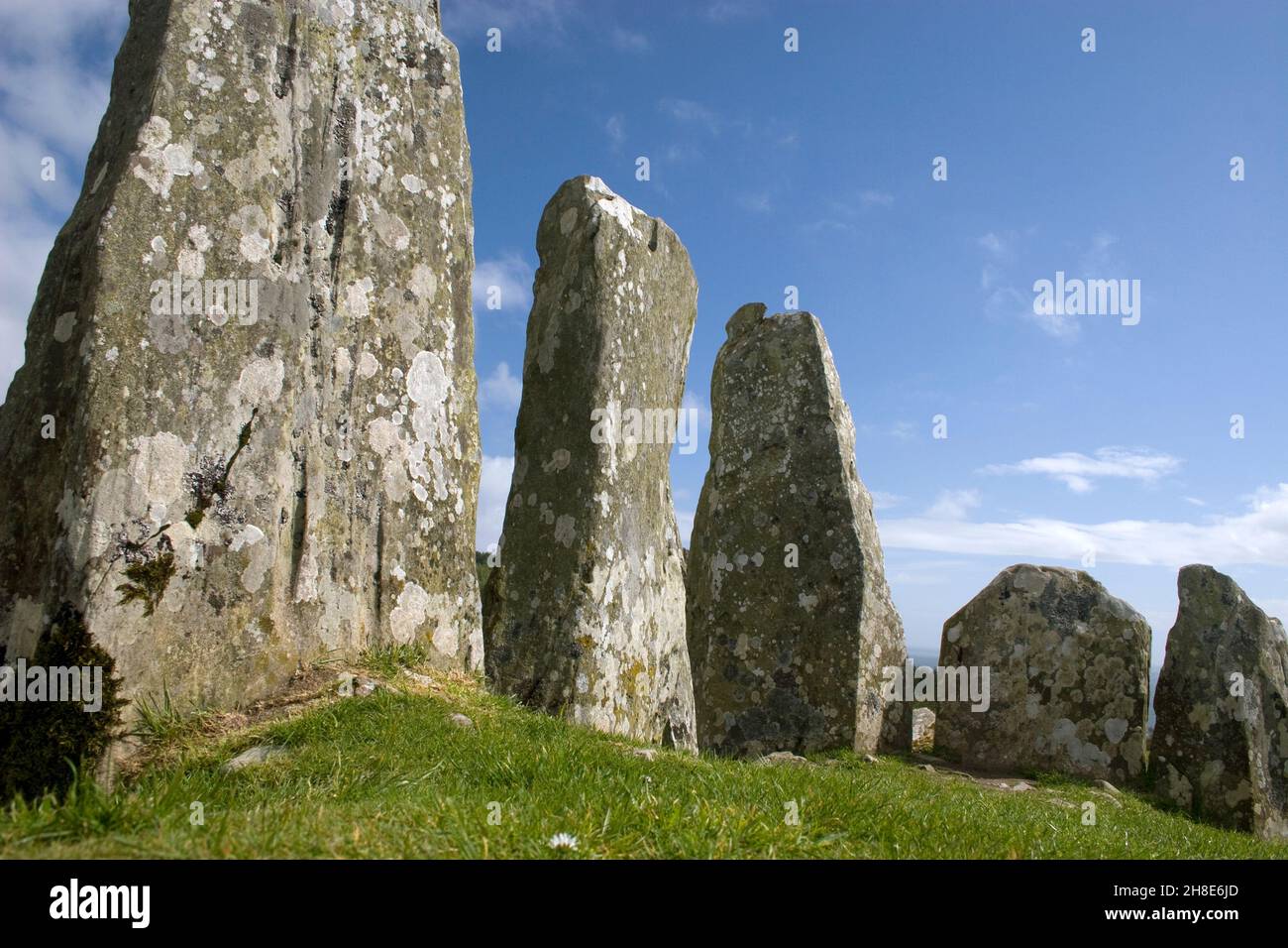 Cairnholy chambered cairns, bei Carsluith, Dumfries & Galloway, Schottland Stockfoto