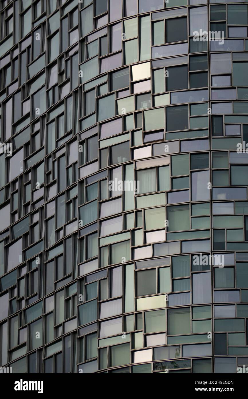 Jean Nouvel Gebäude in Chelsea Manhattan NYC Stockfoto