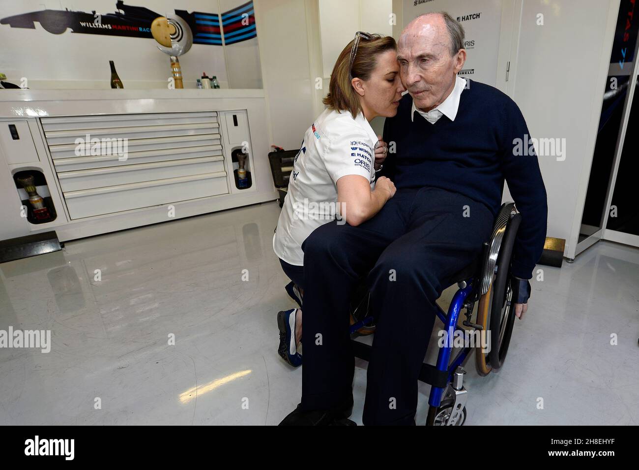 WILLIAMS FRANK (GBR) - WILLIAMS F1 TEAMCHEF - PRÄSIDENT WILLIAMS F1 TEAM - AMBIANCE PORTRAITWILLIAMS CLAIRE - TEAM WILLIAMS - STELLVERTRETENDER TEAMCHEF - AMBIANCE PORTRAIT während der Formel 1 Weltmeisterschaft 2014, Grand Prix von Österreich vom 19. Bis 21st 2014. Juni im Red Bull Ring, Spielberg, Österreich. Foto Eric Vargiolu / DPPI Stockfoto