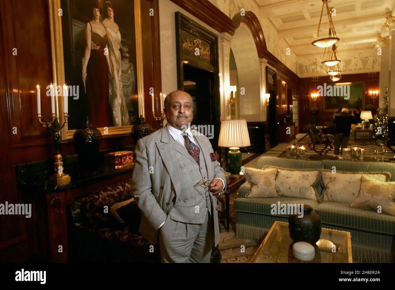 Prinz Asfa -Wossen Asserate / Publizist / Großneffe des letzten äthiopischen Emperpr Haile Selasssie . Stockfoto