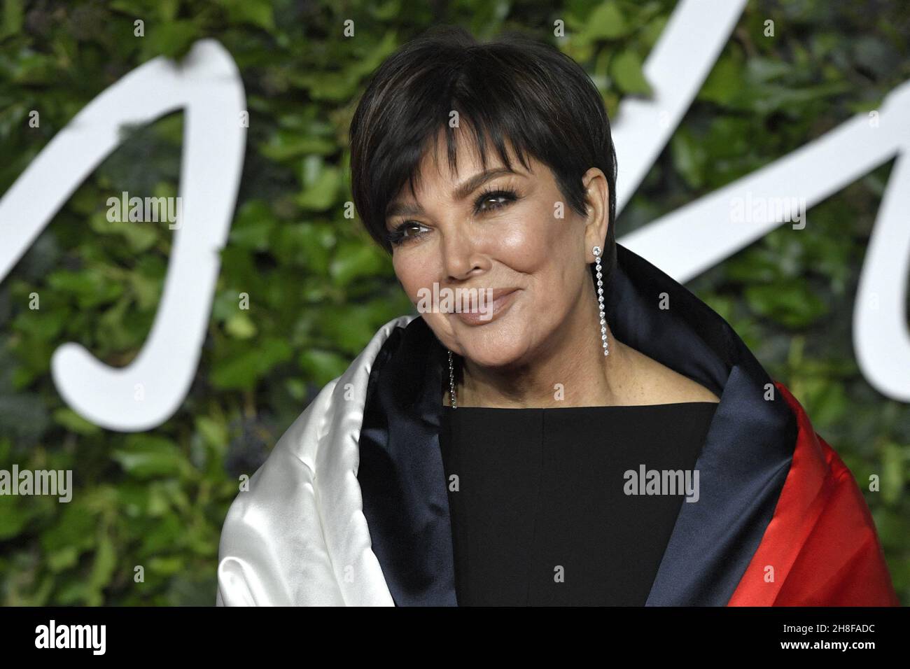 Kris Jenner nahm am 29. November 2021 an den Fashion Awards 2021 in der Royal Albert Hall in London, England, Teil. Foto von Aurore Marechal/ABACAPRESS.COM Stockfoto