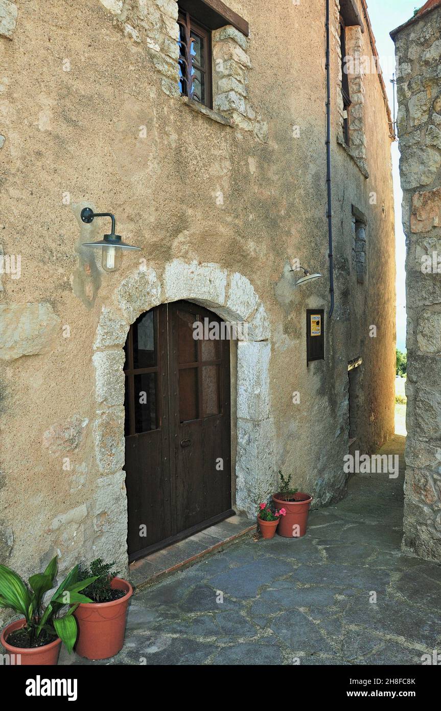 Altstadt von Albiol, Baix Camp Region, Provinz Tarragona, Katalonien, Spanien Stockfoto