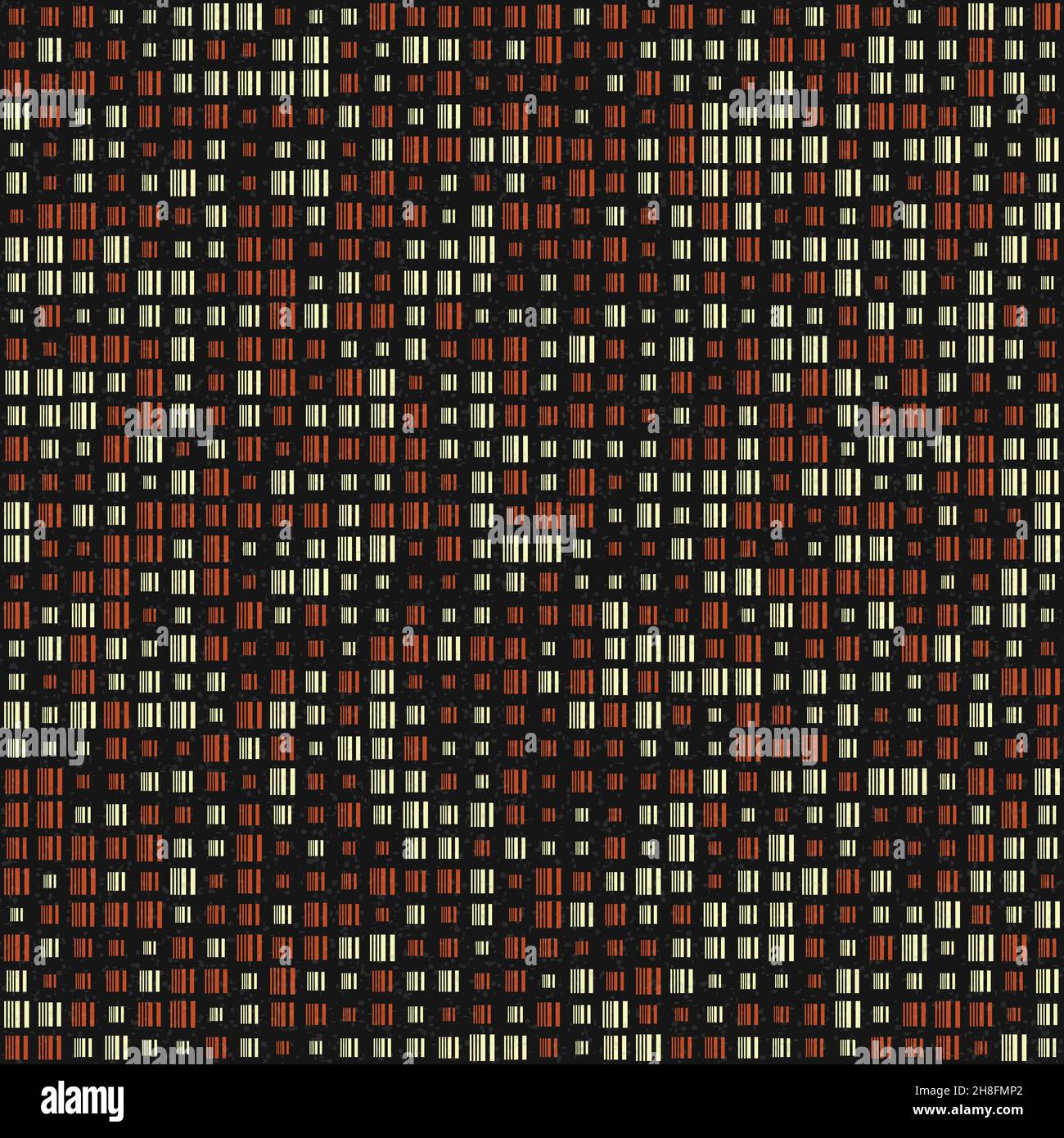 Abstrakte geometrische generative Illustrationen Stock Vektor