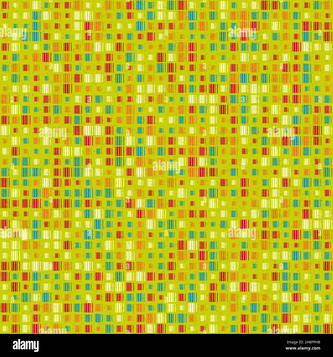 Abstrakte geometrische generative Illustrationen Stock Vektor