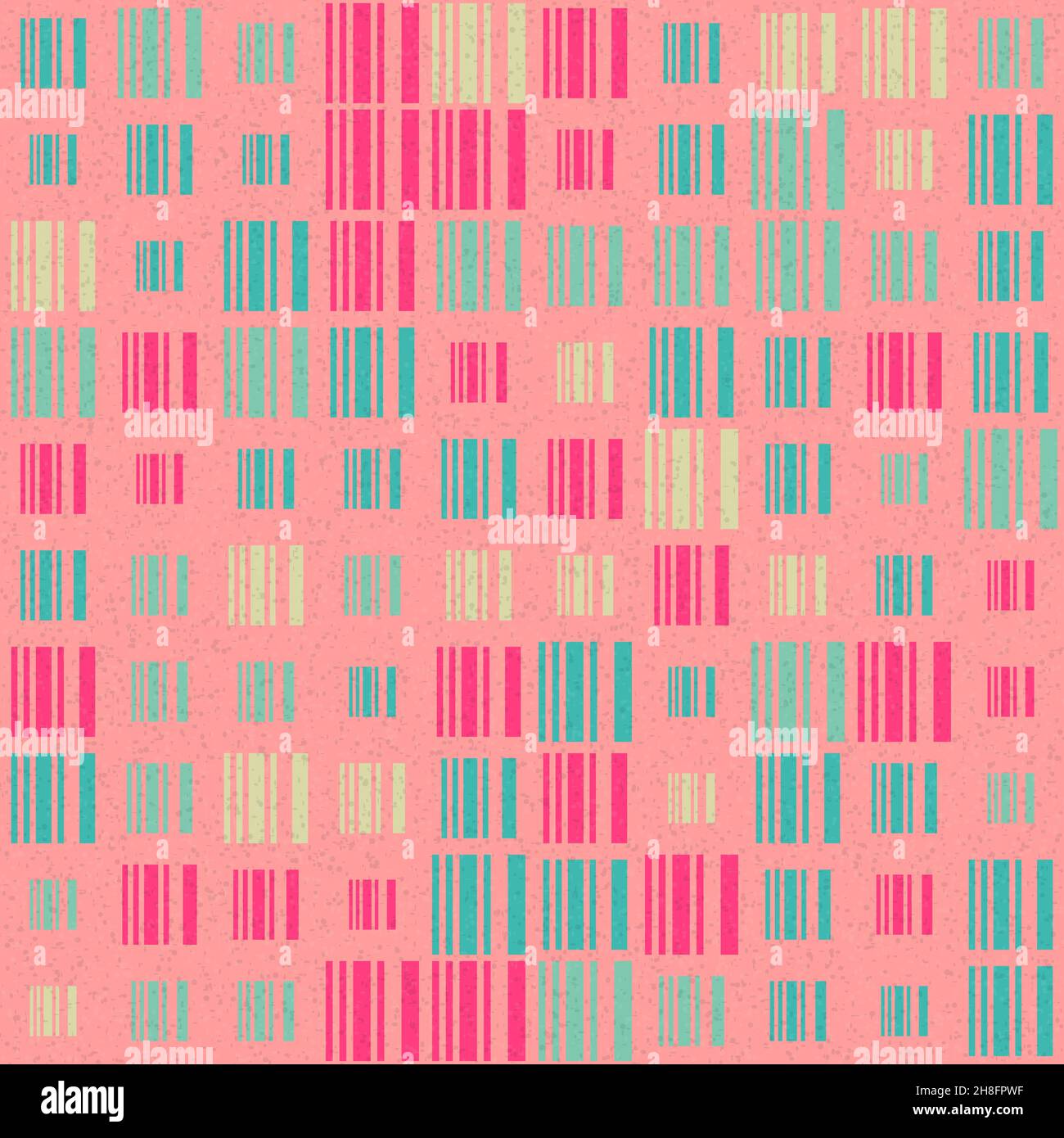 Abstrakte geometrische generative Illustrationen Stock Vektor